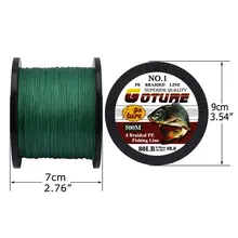 Braided Fishing Line 500M 12LB-80LB #5