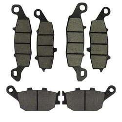 Motorcycle Front and Rear Brake Pads for Suzuki SV400 2003-2005 SV650 2002-2013 DL650 V-Strom 2004-2013 DL1000 2002-2010