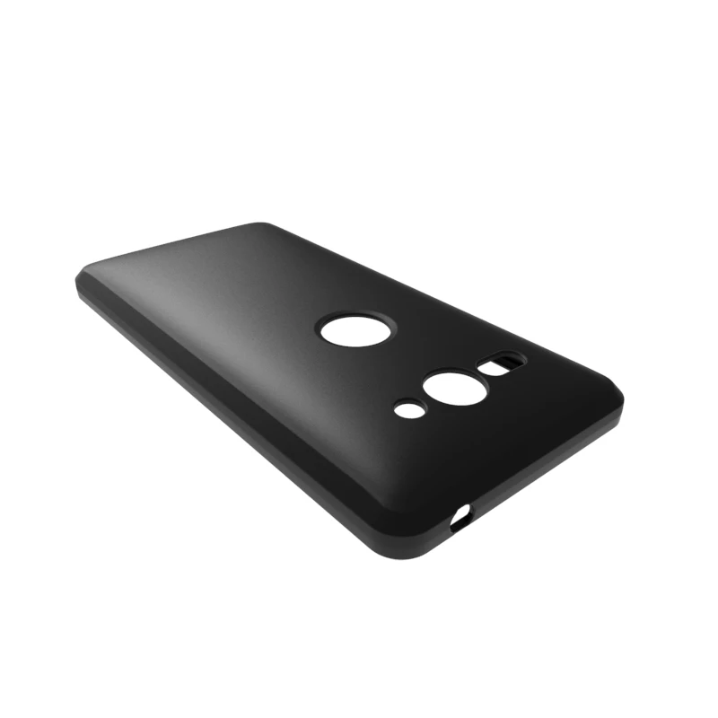 black matte Skid-proof Soft TPU Silicone Case Cover for Sony Xperia XZ2 Compact