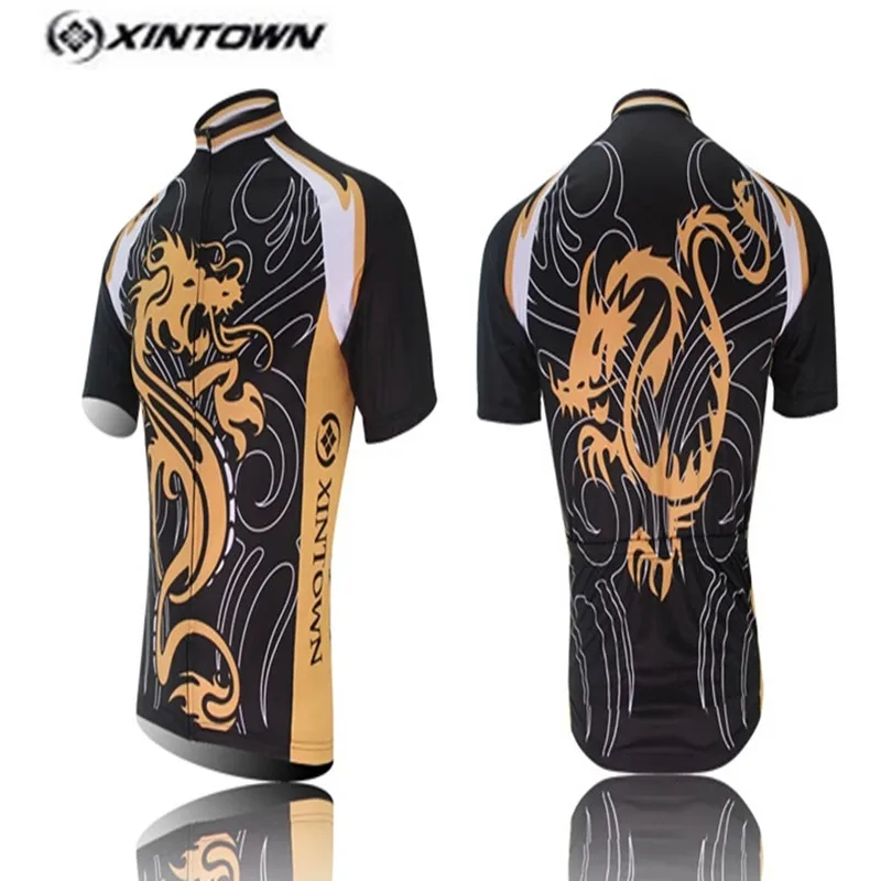 2016 Yellow Dragon Sportswear Team Cycling clothing Cycling jersey short sleeve Cycling wear Breathable Perspiration Maillot