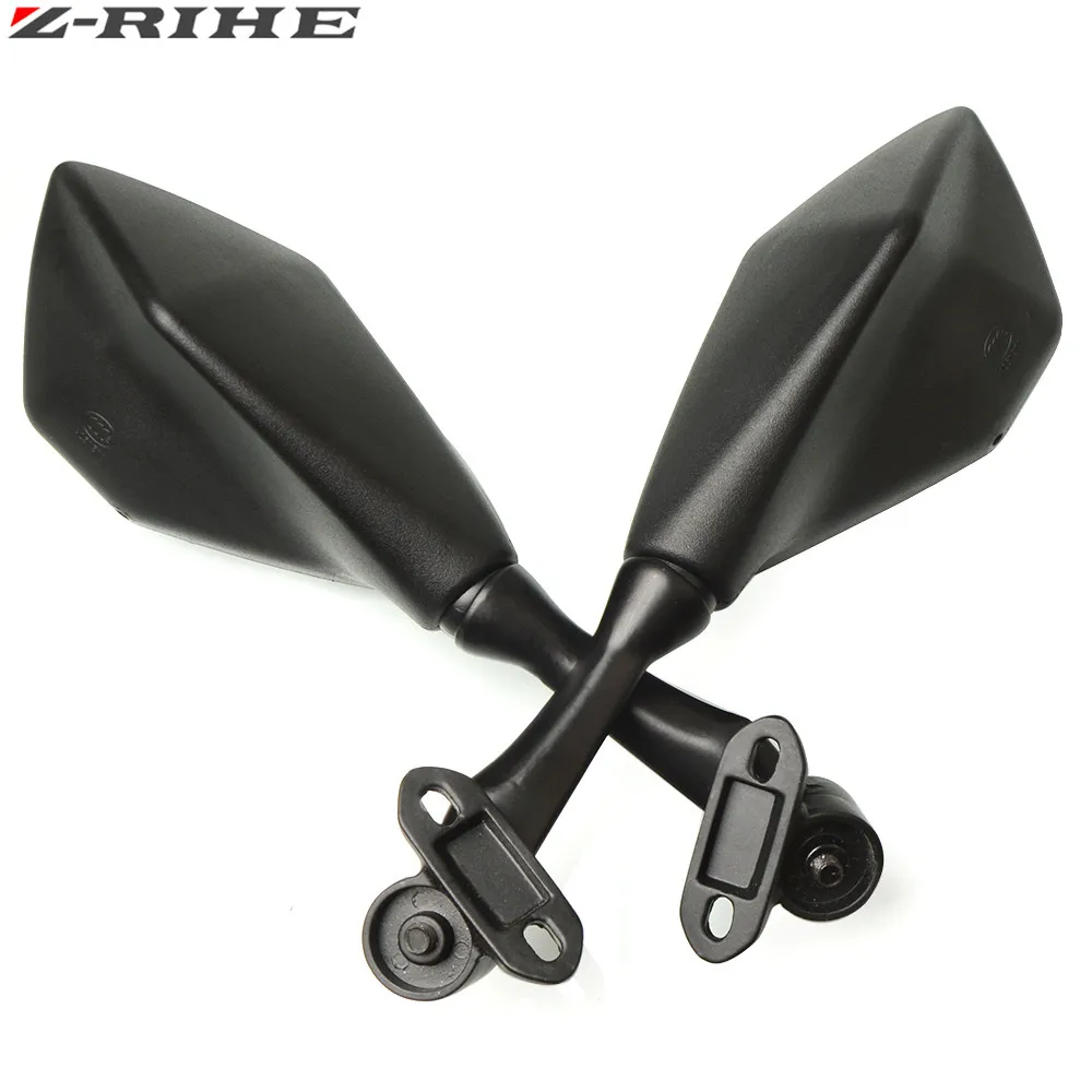 Motorfiets Spiegel Zwart Moto Achteruitkijkspiegel Side Spiegel Voor Yamaha YZF600 Yzf R1 R6 R3 R125 R25 R15 2003 2004 2005 2006 2007 2008 2009