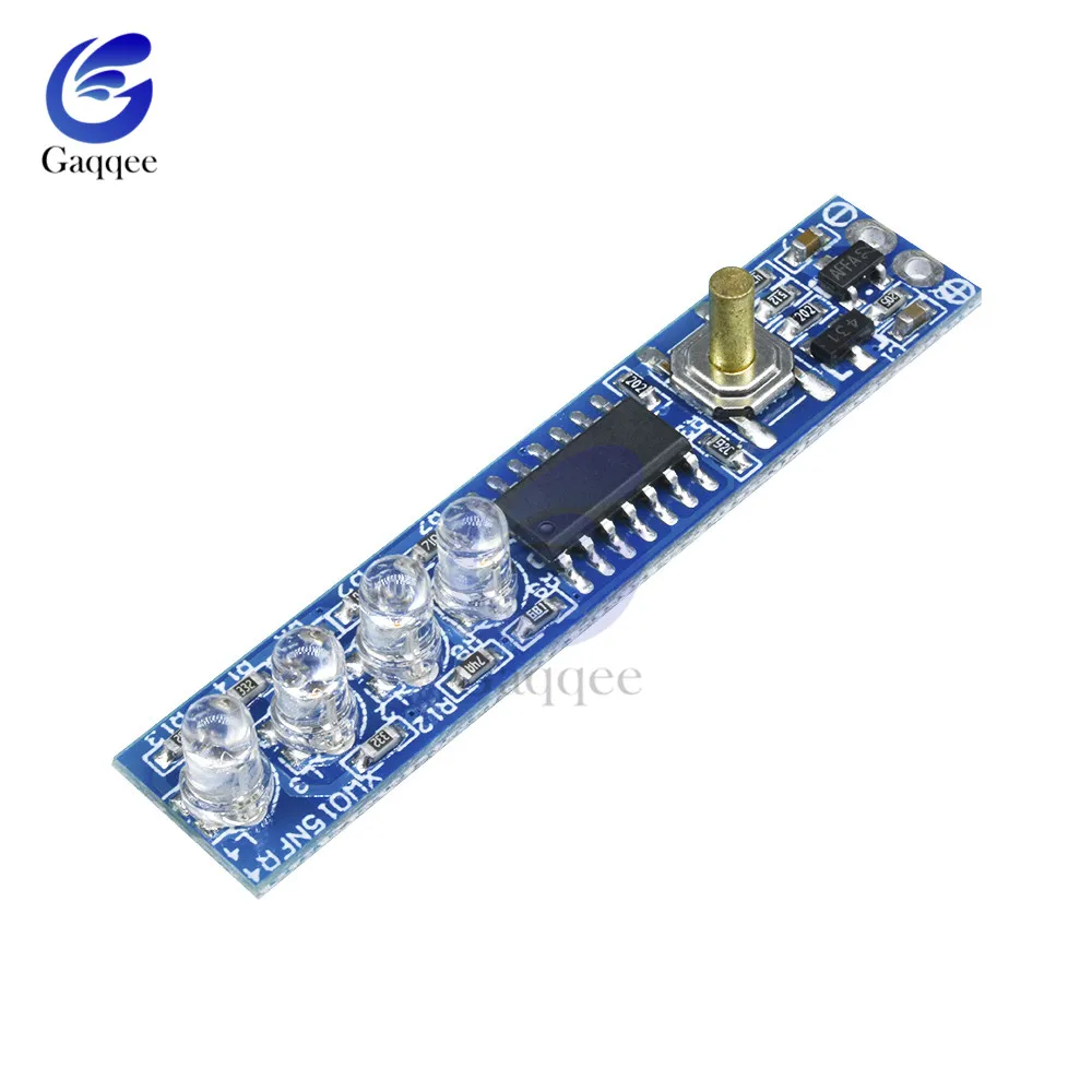 4S Lithium Battery Capacity Indicator Tester LED Display Board Power Level Indicator For 4pcs 18650 Lithium Li-ion lipo Battery