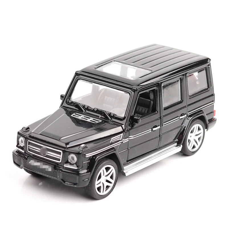 1:32 High Simulation 4-door Alloy Model Inertial Vehicle Acousto-optic Diecasting Children's Collection Gift Decorative Toys