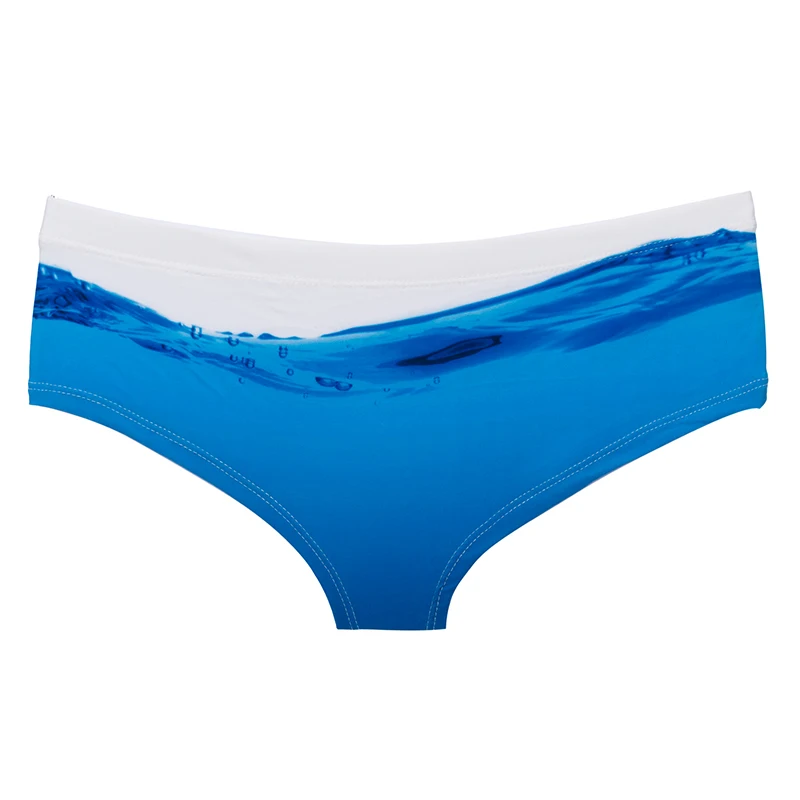 Vendita calda stampa 3D mutandine da donna shark jawz Pattern slip da donna Sexy Panty lingerie Intimates