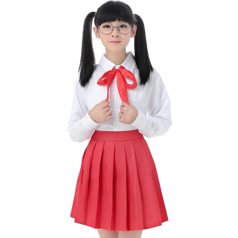 Traje de manga larga para chica japonesa, uniforme escolar JK de verano, ropa marina de Sailor Academy, ropa para adolescentes, D-0299