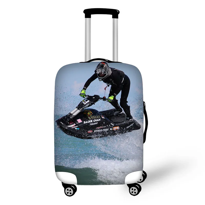 travel accessories suitcase protective covers 18-32 inch elastic luggage dust cover case stretchable sport motorcycle