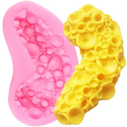 Coral Silicone Mold Cupcake Topper Fondant Molds DIY Party Cake Decorating Tools Resin Clay Soap Candy Chocolate Gumpaste Mould