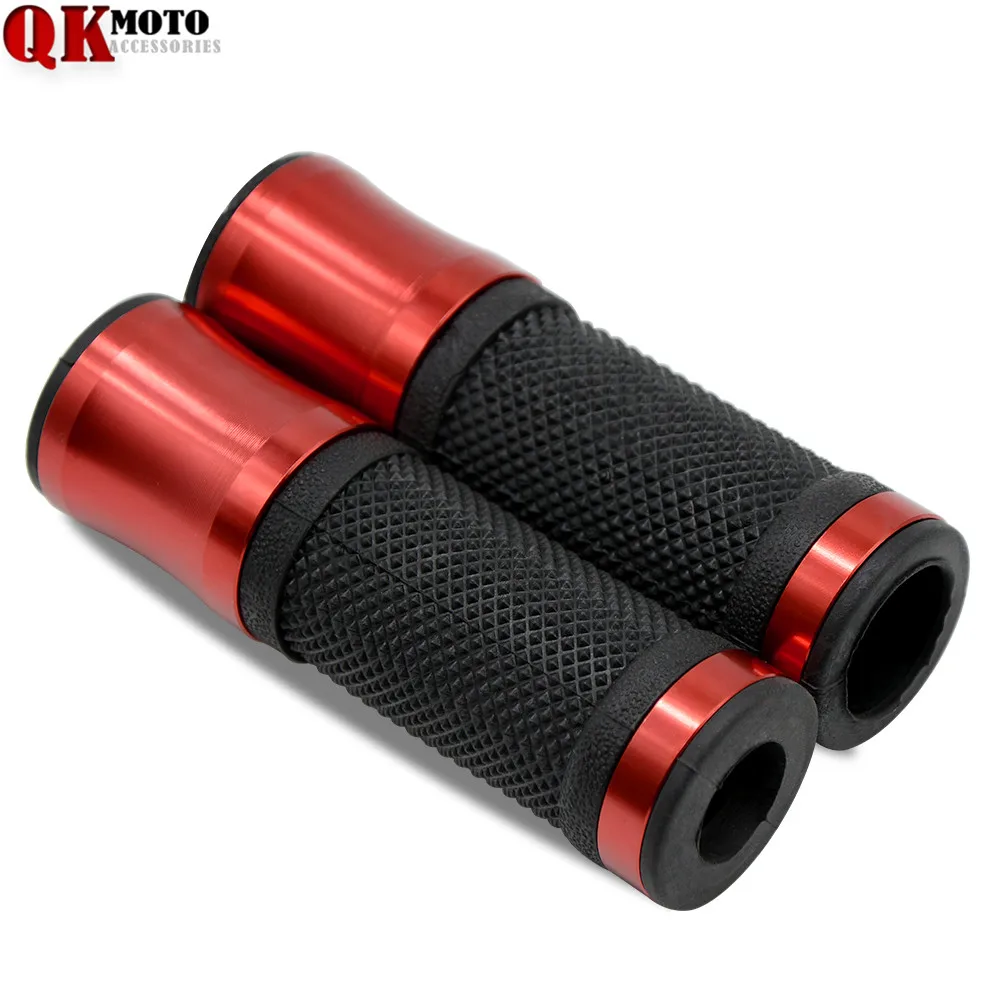 Manopla para guidão de motocicleta, acessório para moto, 7/8 polegadas, 22mm, para yamaha r1, 2004, 2005, 2006, kawasaki z1000, z800, z750