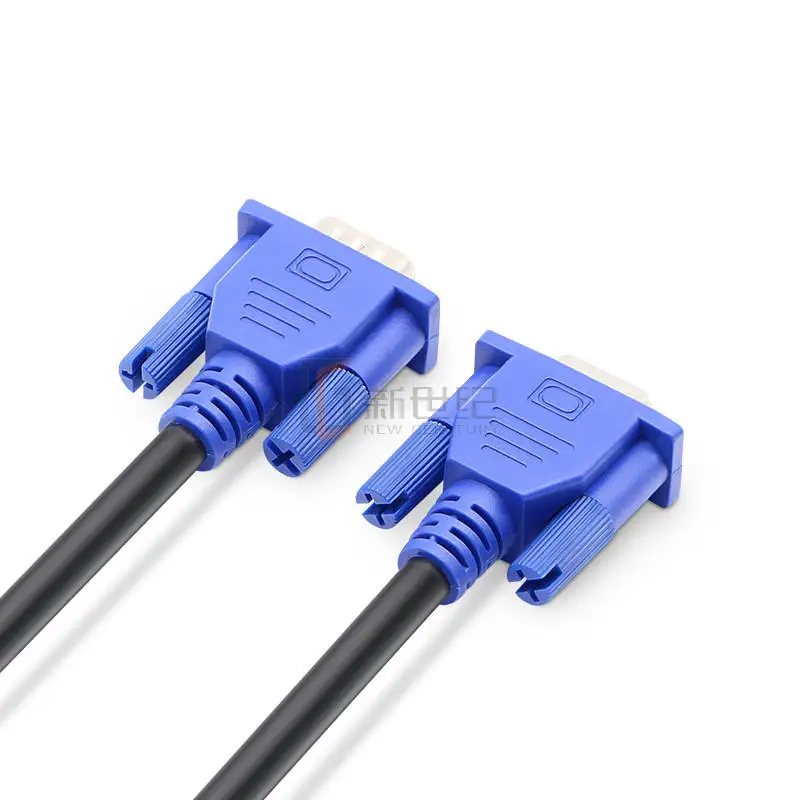 HD15Pin VGA D-Sub Short Video Cable Cord Male To Male M/M Male to Female and Female to Female for Monitor PC 30cm cable