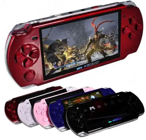 

Built-in 5000 games 4.3 inch Video Game Handheld Game Console 8GB Portable MP4 MP5 Game Player Classic Camera Recorder E-book