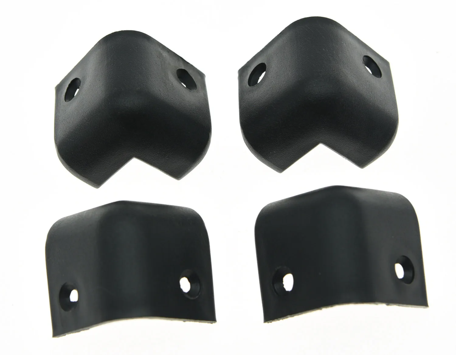 

KAISH 4pcs Black Hard Plastic Guitar Amp Amplifier Speaker Cabinet Corner Protectors