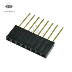 10pcs 8 Pin 2.54 mm Stackable Long Legs Femal Header For Arduino Shield