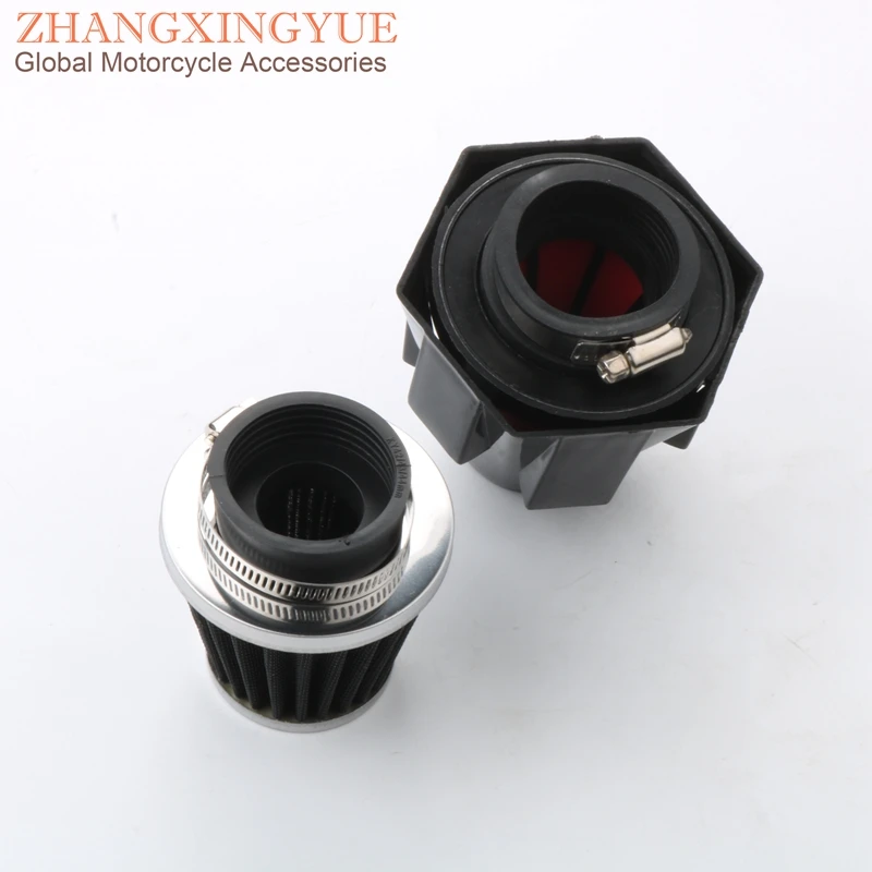 42mm scooter High performance air filter for Kymco Agility 125 Dink Grand Dink Heroism 125 Like Movie People Supet 8 125cc 4T