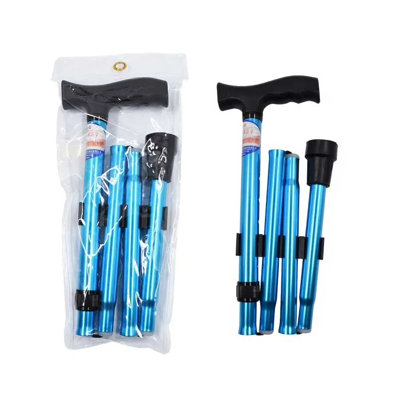 high quality Mountain climbing crutch strong disable elderly foldable portable crutch