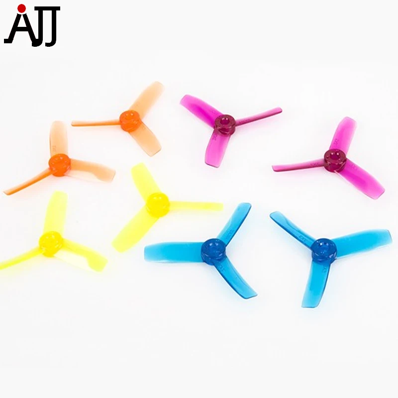 18pairs/lot BeeRotor 3x3'' 3030 3-blades Propeller Clear Rainbow Props BR3030-MC for DIY Small Planes FPV Multi-rotor Mini Drone