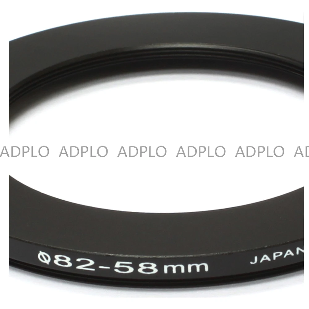 Anillo adaptador para filtro de 82-58mm 82mm a 58mm