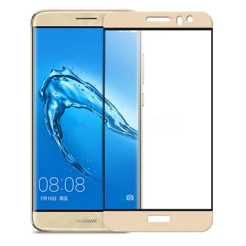 Full Cover Color Gold Tempered Glass For Huawei Maimang 5 Maimang5 E199 G9 Plus MLA-AL10 Milan Screen Protector Protective Film