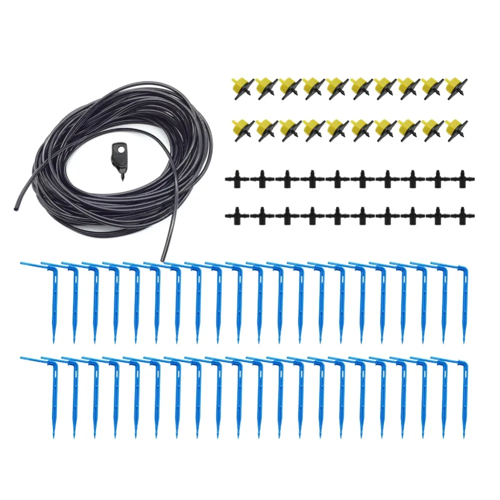 Gewächshaus Tropf Bewässerung 2L/4L/8L 2-weg Drip Pfeil kit Garten Bewässerung system topfpflanzen Bewässerung kit 20 Sets – Detail 1