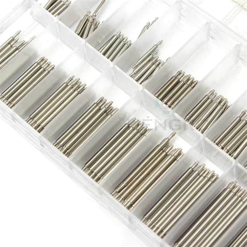 270pcs/Set Watch Accessories Watch Strap Band Stainless Steel Metal Spring Bars 8mm - 25mm Belt Repair Tools