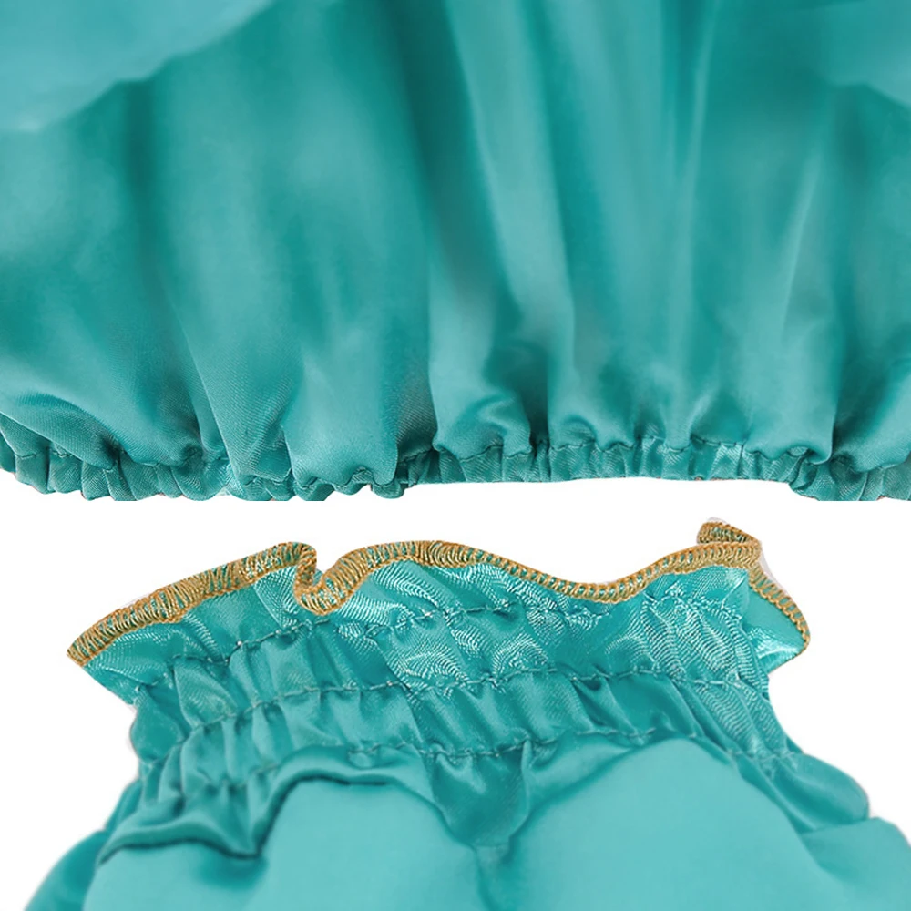 Arabian Princess Aladdin Dress up Costume Girls Sequined Jasmine Cosplay Kids Halloween image 4