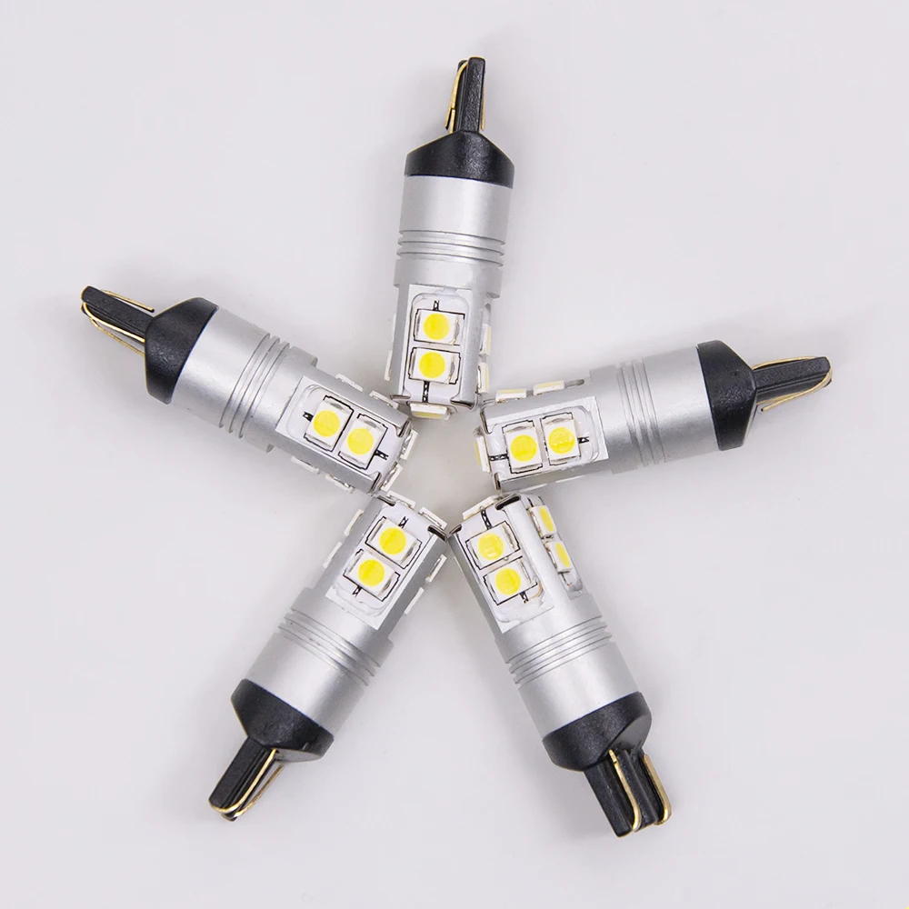 T10 W5W LED Auto Lamp Bulb Light canbus no error for FIATGrande Punto Linea Marea Multipla Palio Mark 1 2 3 Panda Punto Evo