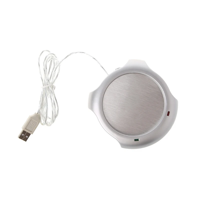 USB شاي قهوة كوب مدفأة للقدح لوح تسخين سيليكون مع 4 منفذ USB Hub كمبيوتر محمول