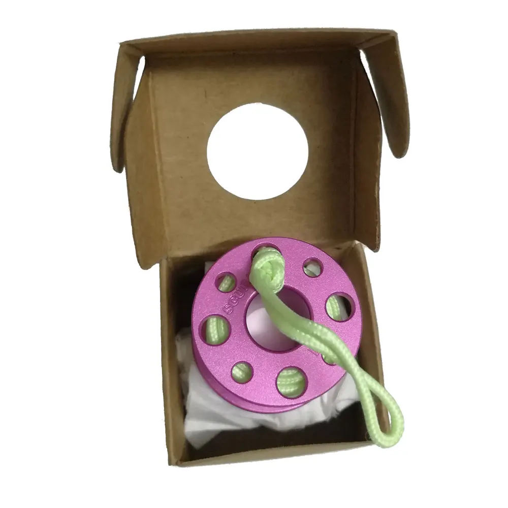 Mini Scuba Diving Finger Reel Reel Model Diving Gift With Line Reel Gift Diving Pendant Diver Bag hang decoration