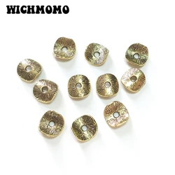 2021 New 50pcs 8mm Zinc Alloy Gold Clasps for DIY Beads Bracelet Necklace Jewelry Findings Accessories