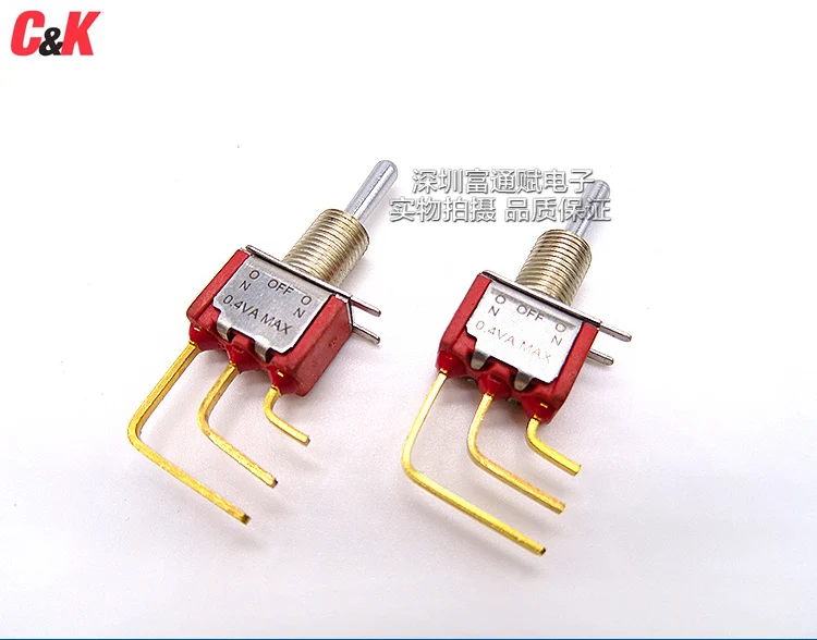 

Import of ITT CK button switch 8168 button switch 3 feet side bend self-reset switch button switch