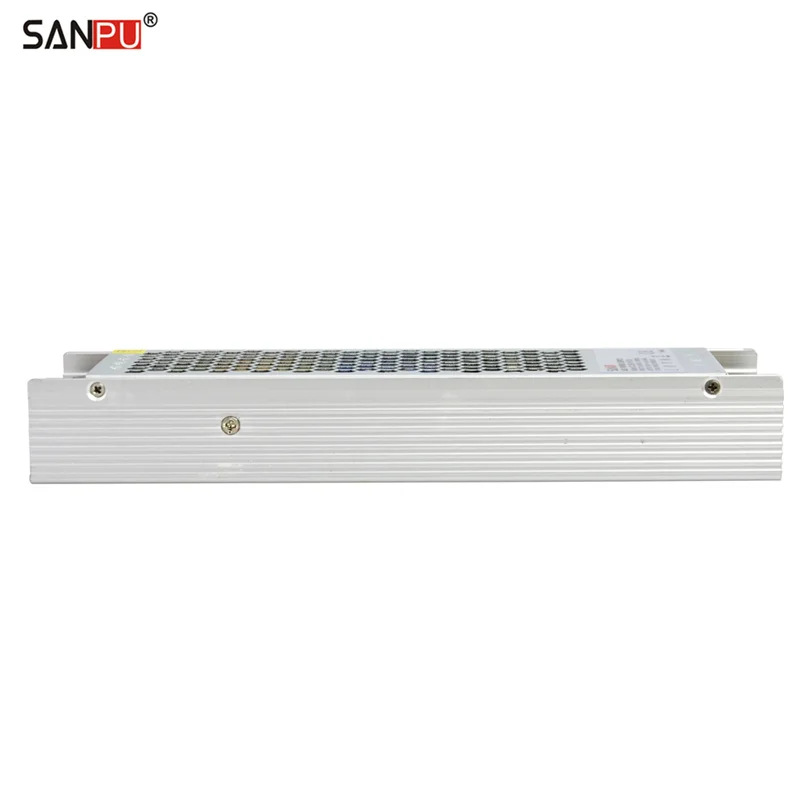 Imagem -03 - Sanpu Fonte de Alimentação de Comutação Transformador Slim sem Ventilador para Led Interno 300 Watts 12 Amp Cabeamento de Iluminação