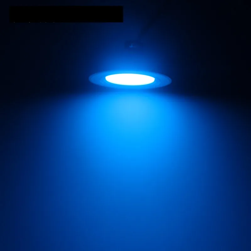 Spot lumineux LED encastrable aux couleurs changeantes pour le plafond, luminaire décoratif de plafond, idéal pour un couloir, 3/5/7/9W, ac 230v