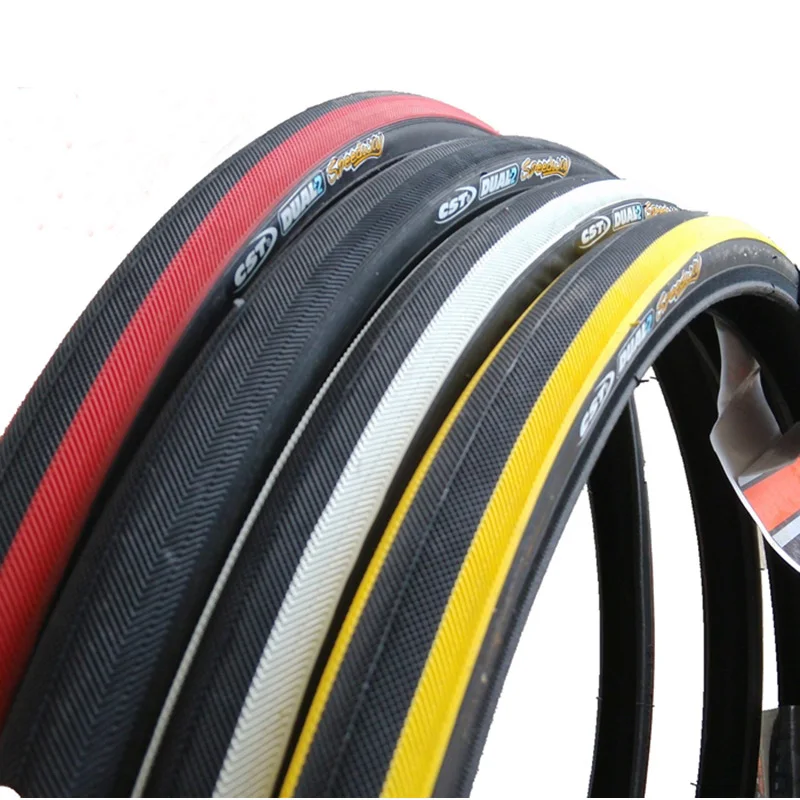 

C S T Speedway WIRE 20" x 1 1/8" Bike Tyres 60TPI 451 Hooked Rim 6.8Bar/100PSI For Minivelo BMX Folding Bike Parts