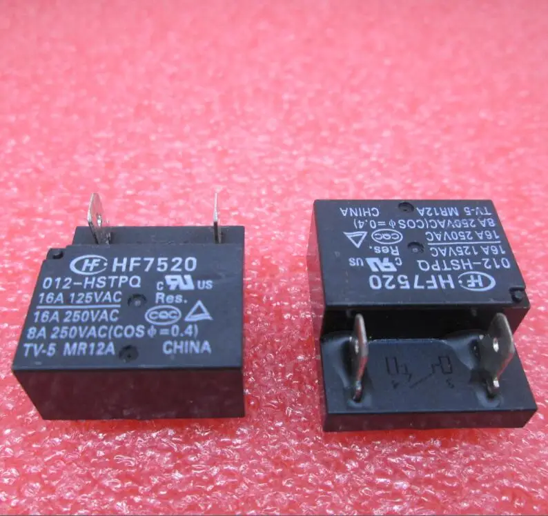 HOT NEW 12V relay HF7520-012-HSTPQ HF7520 012-HSTPQ HF7520-012HSTPQ 012HSTPQ 12V 12VDC DC12V DIP6 10PCS/LOT