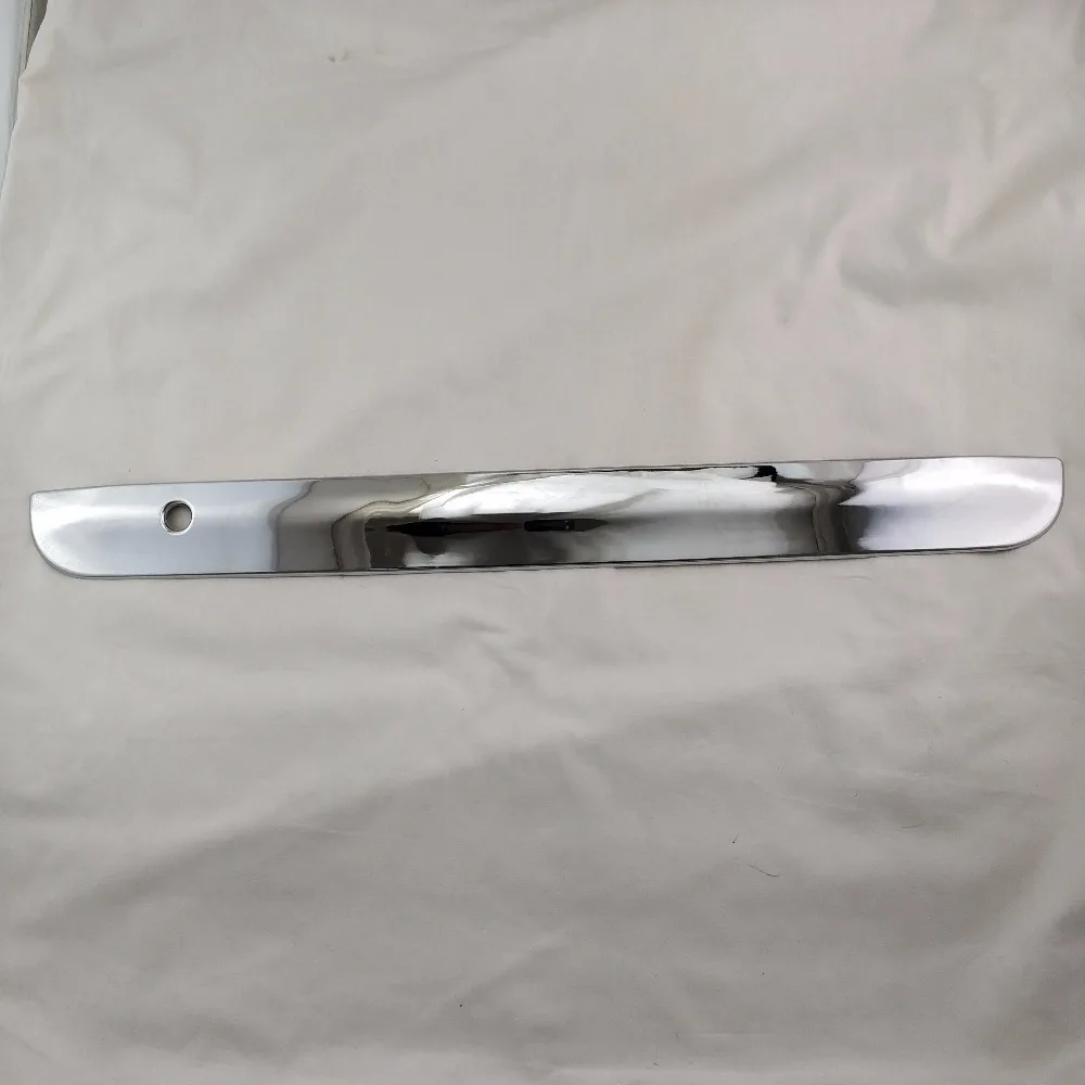 Stainless Steel Rear Trunk Lid Trim Cover for Toyota Corolla 1996 ae110 ae111 ae112  (There's a keyhole)