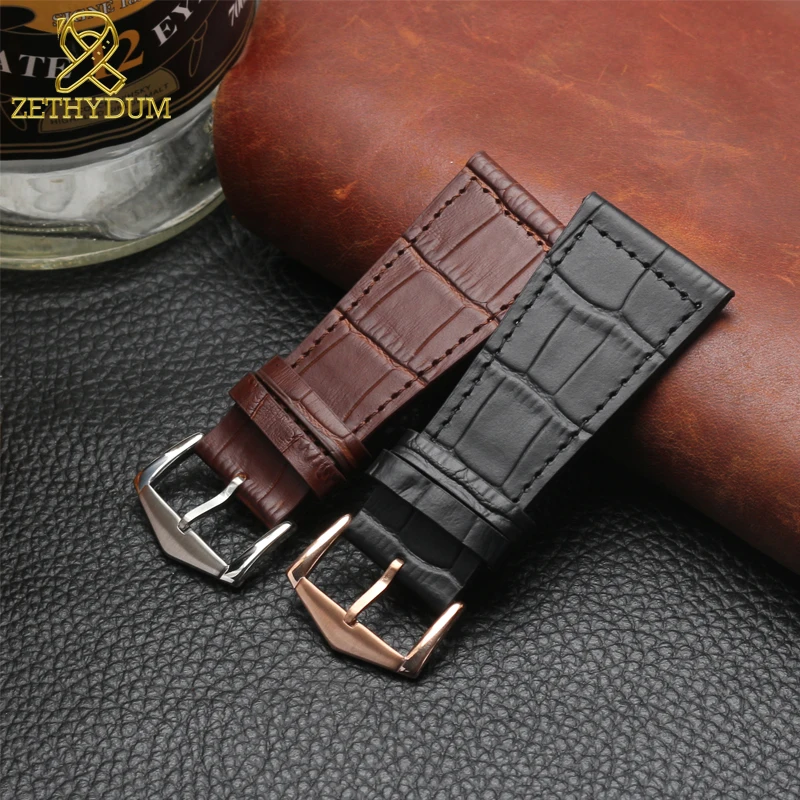 26mm 22mm 30mm Genuine leather bracelet for Franck Muller FM6000H watch strap wristwatches Accessories cowhide watch band