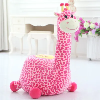 cartoon giraffe large 70x50cm plush toy seat, giraffe doll soft floor seat , birthday gift x055