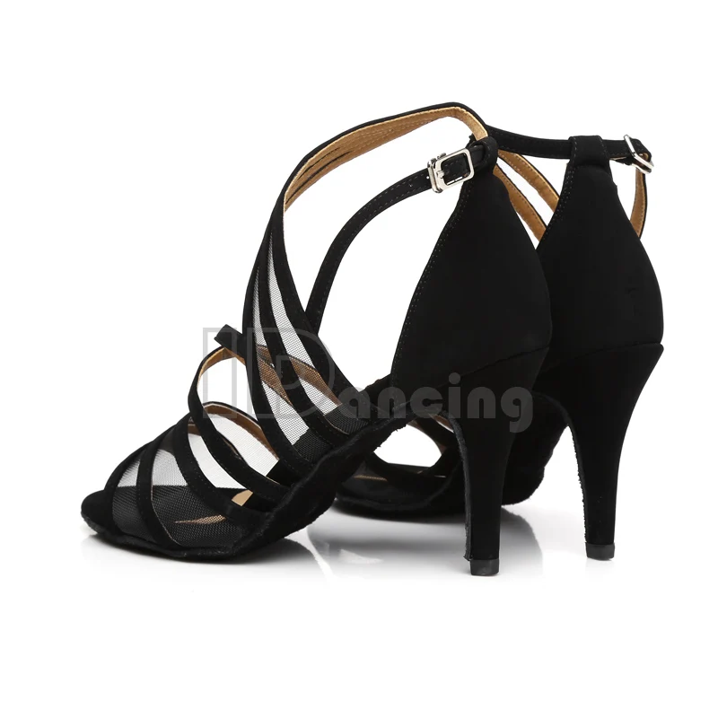 Chaussures de danse pour femmes noires, zapatos de bail, chaussures de danse latine pour salle de bal, salsa pour filles, meilleur prix