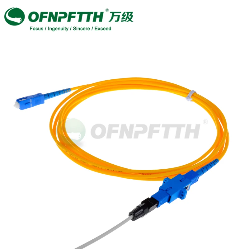 SC-SC SM SX Fiber Optic Patch Cord 10M With SC Adapter