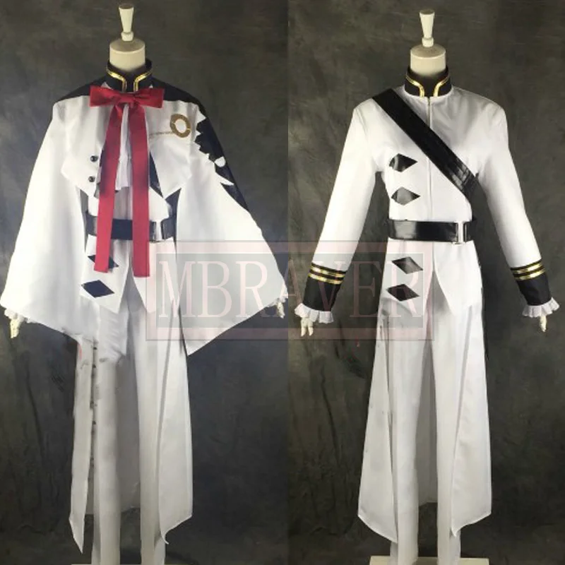 Seraph of the end Ferid Bathory Uniform Outfit Anime Cosplay Costumes