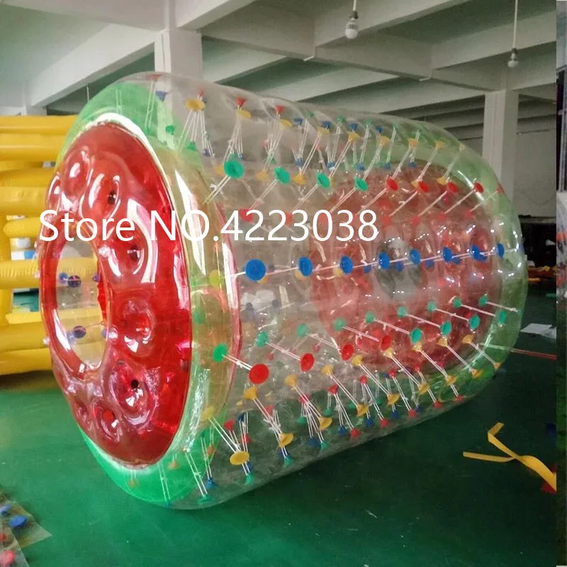 Free Shipping Inflatable Water Roller Water Walking Ball Water Play Equipment Water Roller Ball Rolling Ball Zorb Ball