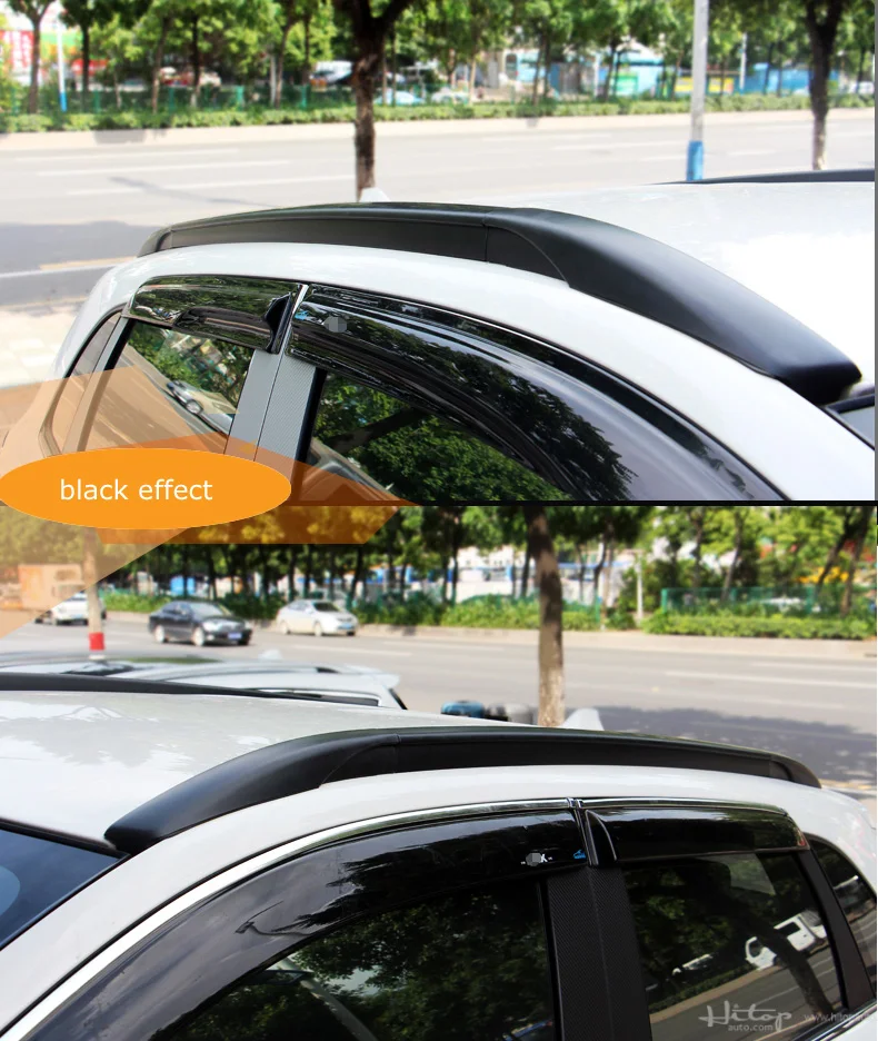 roof rack rail roof bar for Mitsubishi ASX or RVR 2010-2025, OE style, fix by screws instead of adhesive,aluminium alloy+ABS