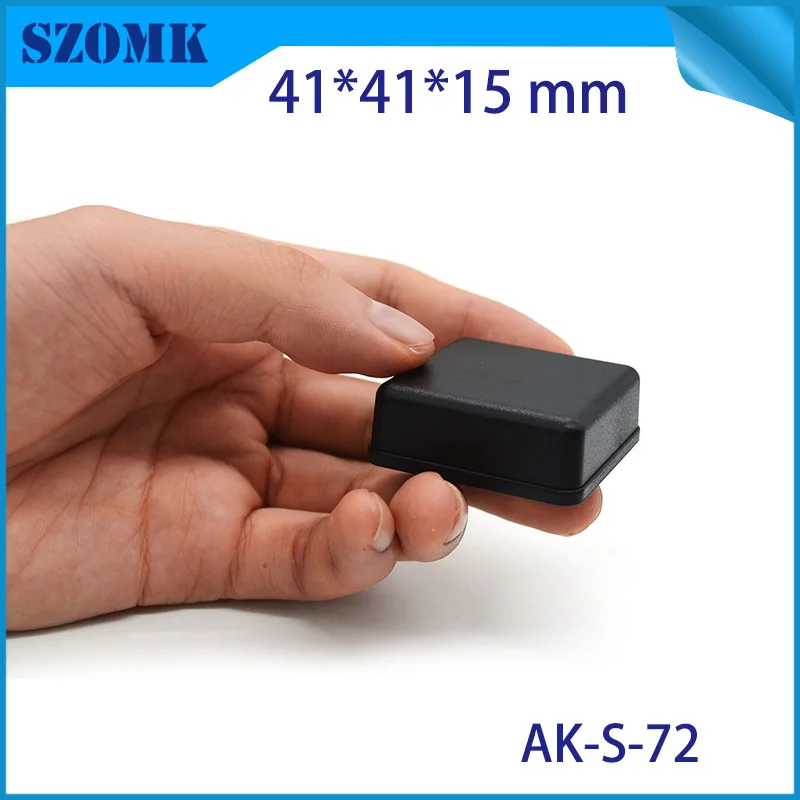 20Pcs 41*41*15mm small plastic enclosure for pcb design instrument housing szomk plastic small enclosure box for connectors