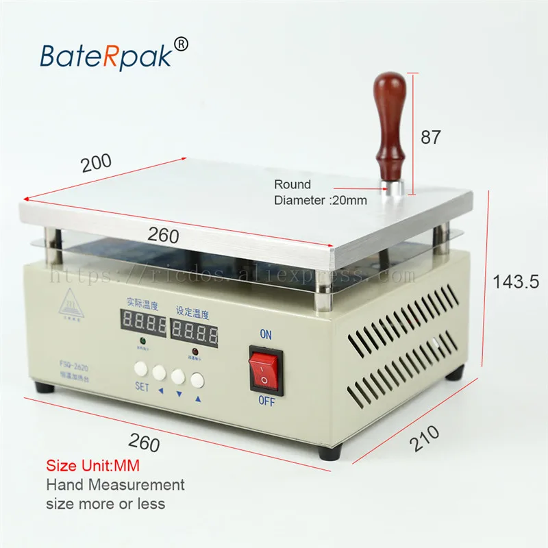 FSQ-2620 BateRpak BOPP Cellophane Wrapping Machine,Cigarettes,cosmetics,220V poker box blister film packaging machine,260*200MM