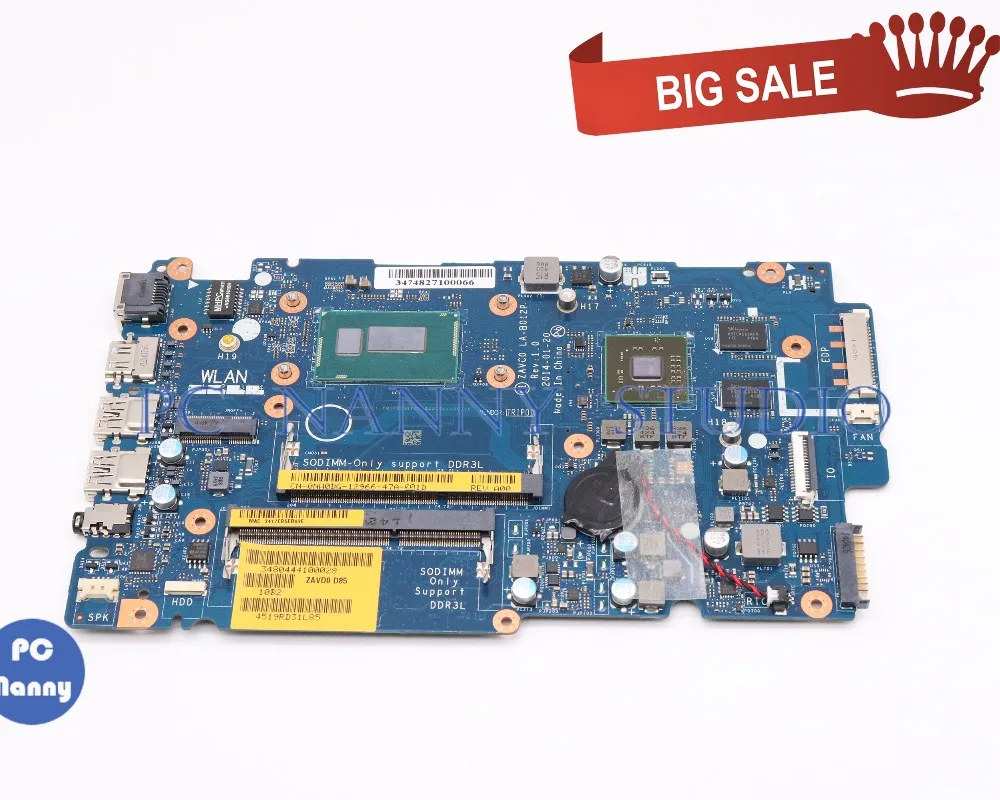 Carte Mère DELL INSPIRON 5447 - Avec Processeur Intel Core I7-4510U, 100% Fonctionnelle, Occasion