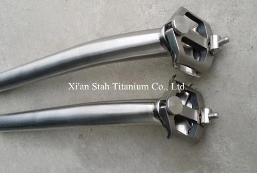 

Titanium Ti-6AL/4V Bike Setback Seat post Seatpost 27.2mm / 31.6mm * 350mm / 400m / 450mm for Road / Mountain Bicycle