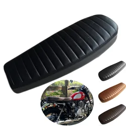 Universal HUMP MASH CAFE RACER SEAT RETRO LOCOMOTIVE CUSHION SIMA MOTOCYCLE SADDLE For Suzuki U 200 QM125-3X AX100