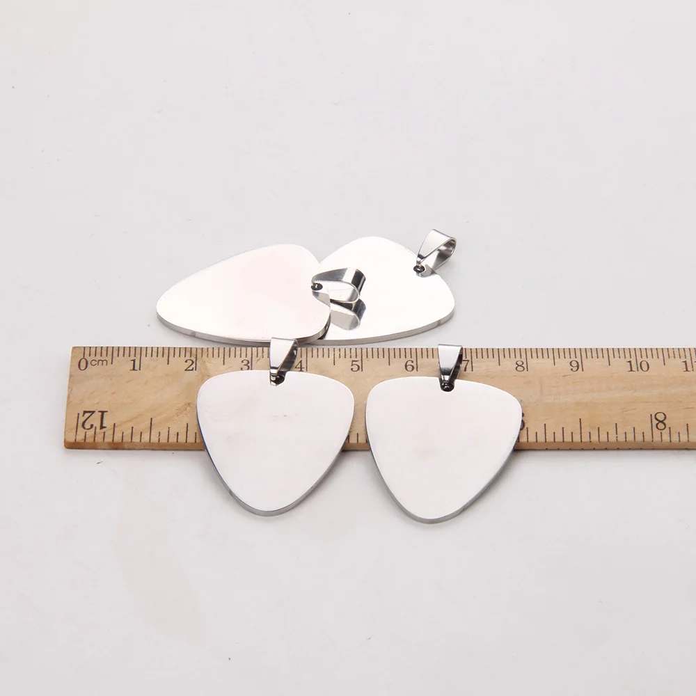 500pcs/lot Stainless Steel Silver Blank Tags Pendants  Necklace Jewelry DIY Pet ID Dog Cat Tags