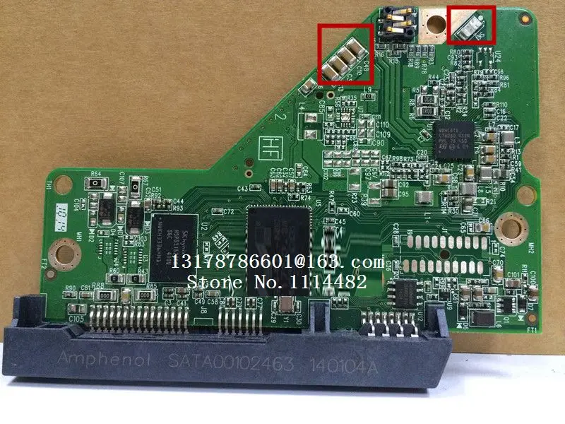 771945-001 REV A WD10EZRX WD30EFRX HDD PCB لوحة منطقية اختبار جيد 771945-001 REV wda 10ezrx WD30EFRX