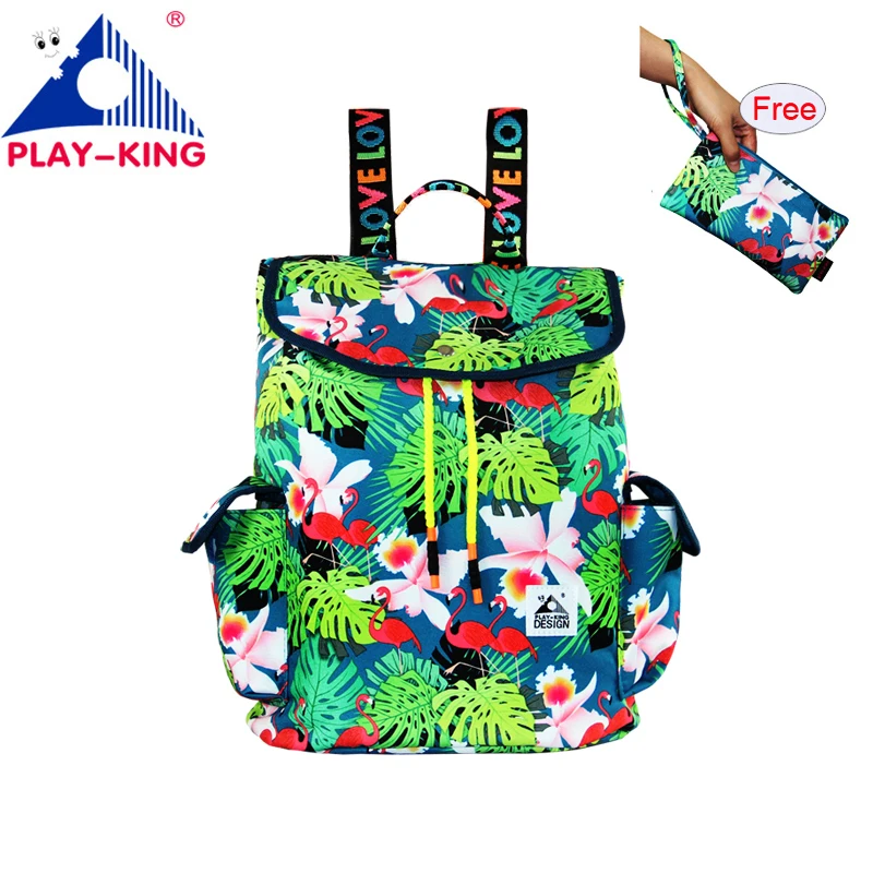 Canvas Backpack female Printing Backpack Students School Bag For Teenage Girls Travel Backpack SchoolBag Cartoon Rucksack