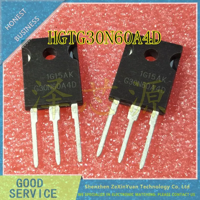 10PCS/LOT HGTG30N60A4D HGTG30N60A G30N60A4D 30N60A FAIRCHILD IGBT N-CH SMPS 600V 60A TO-247